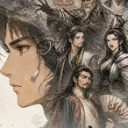 Qun xia chuan: Xingcn zhe cover art
