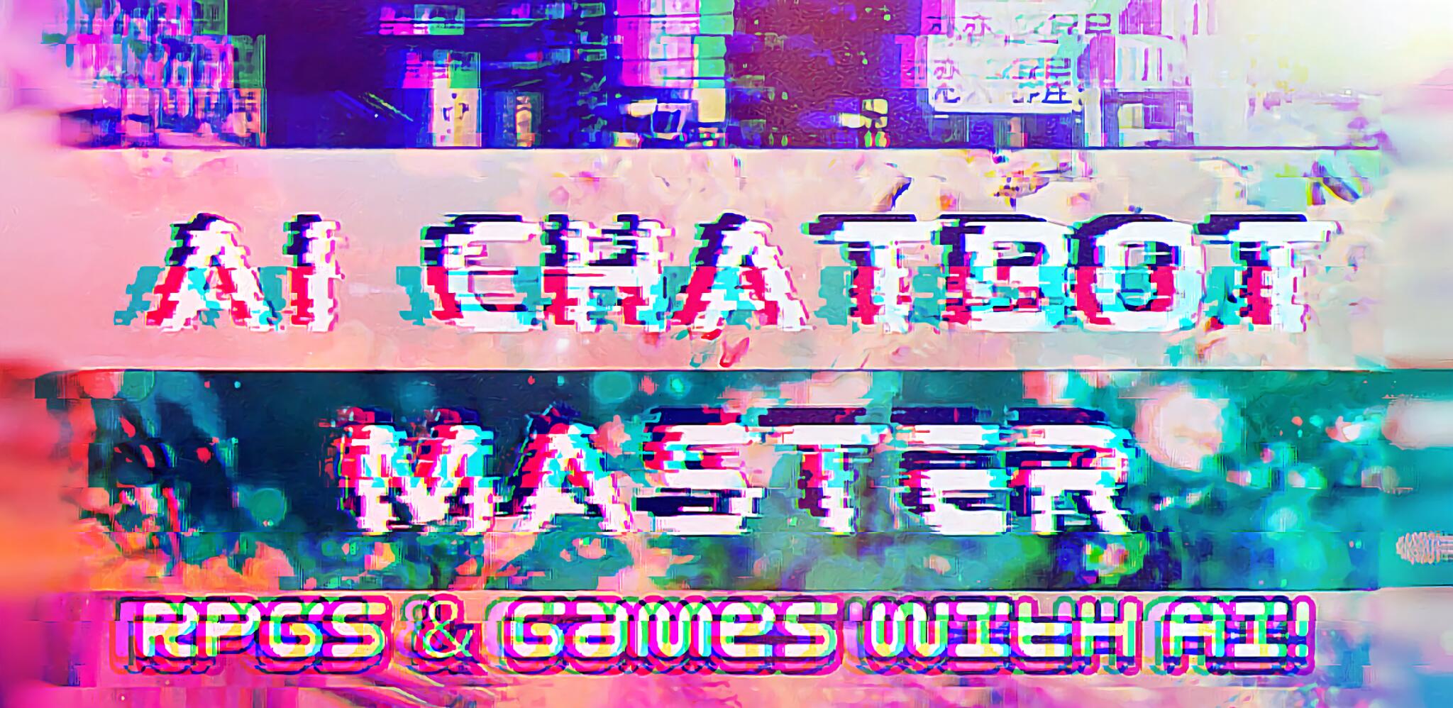 Discovery splash banner for AI CHATBOT MASTER 《🏷 100k+ Guild TAGS》┇ social ⋆ gaming ⋆ anime ⋆ chill ⋆ partnership⭑Character.AI Discord server