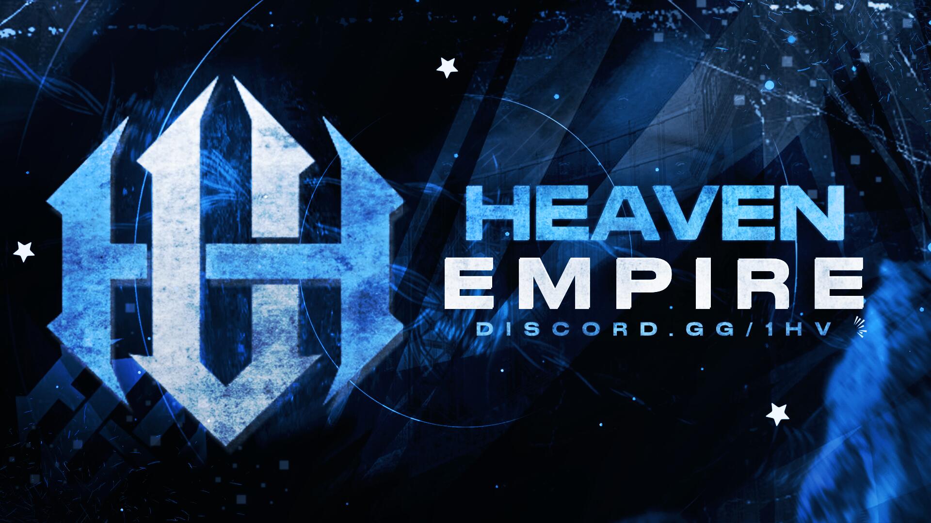 Discovery splash banner for Heaven Empire Discord server