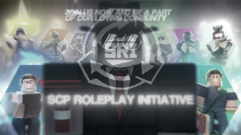 Discovery splash banner for SCP Roleplay Initiative Discord server
