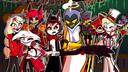 Discovery splash banner for Hazbin Hotel - VRChat Community Discord server