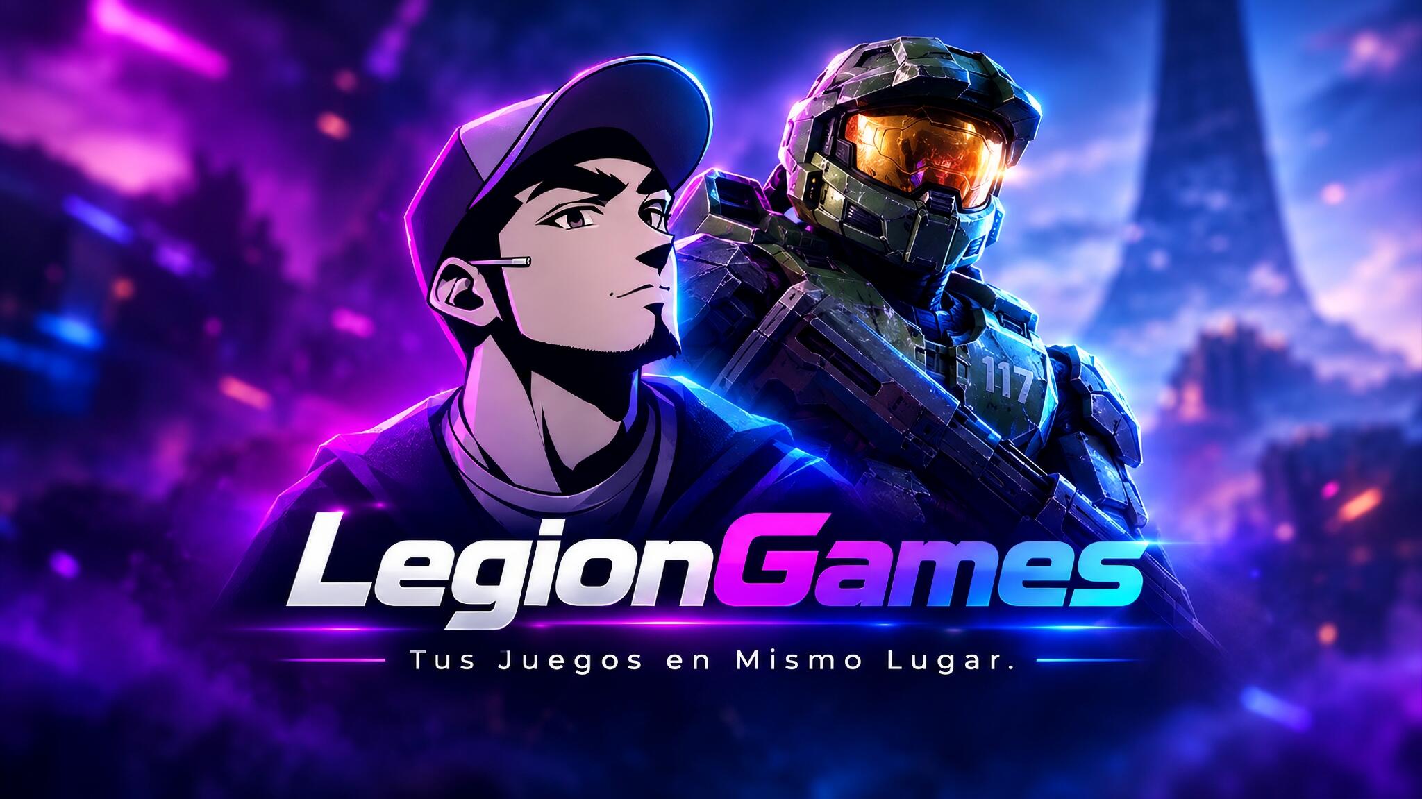 Discovery splash banner for LegionGamesGod Discord server