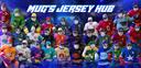 Discovery splash banner for Mug's Jersey Hub Discord server