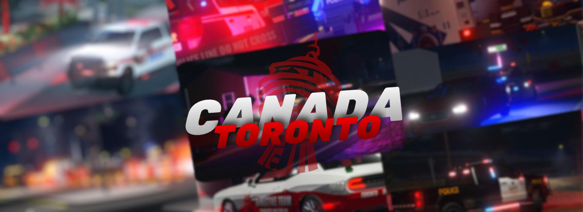 Discovery splash banner for Canada Toronto Roleplay Discord server