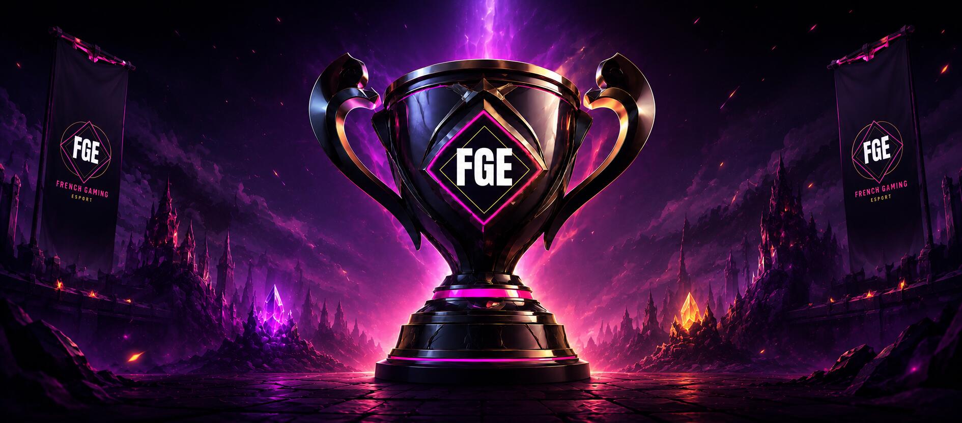Discovery splash banner for French Gaming Esport - League of legends Discord server