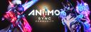 Discovery splash banner for AniimoSyncCommunity Discord server