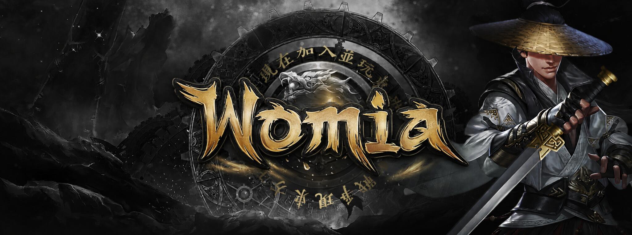 Discovery splash banner for Womia.PL Discord server