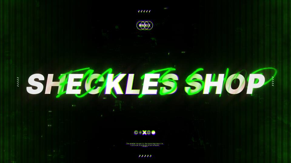 Discovery splash banner for Sheckles™ | Cheap Robux , Fortnite VBucks , Valorant Points , Roblox Limiteds Discord server