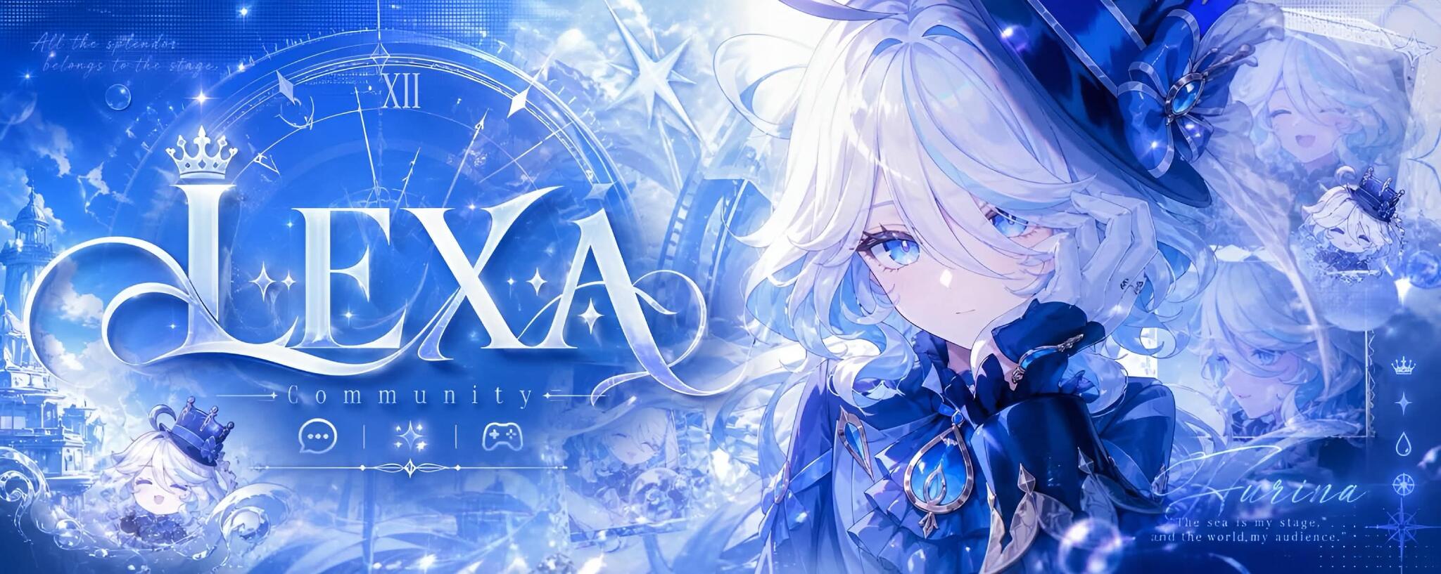 Discovery splash banner for Lexa. | 10K <3 Discord server