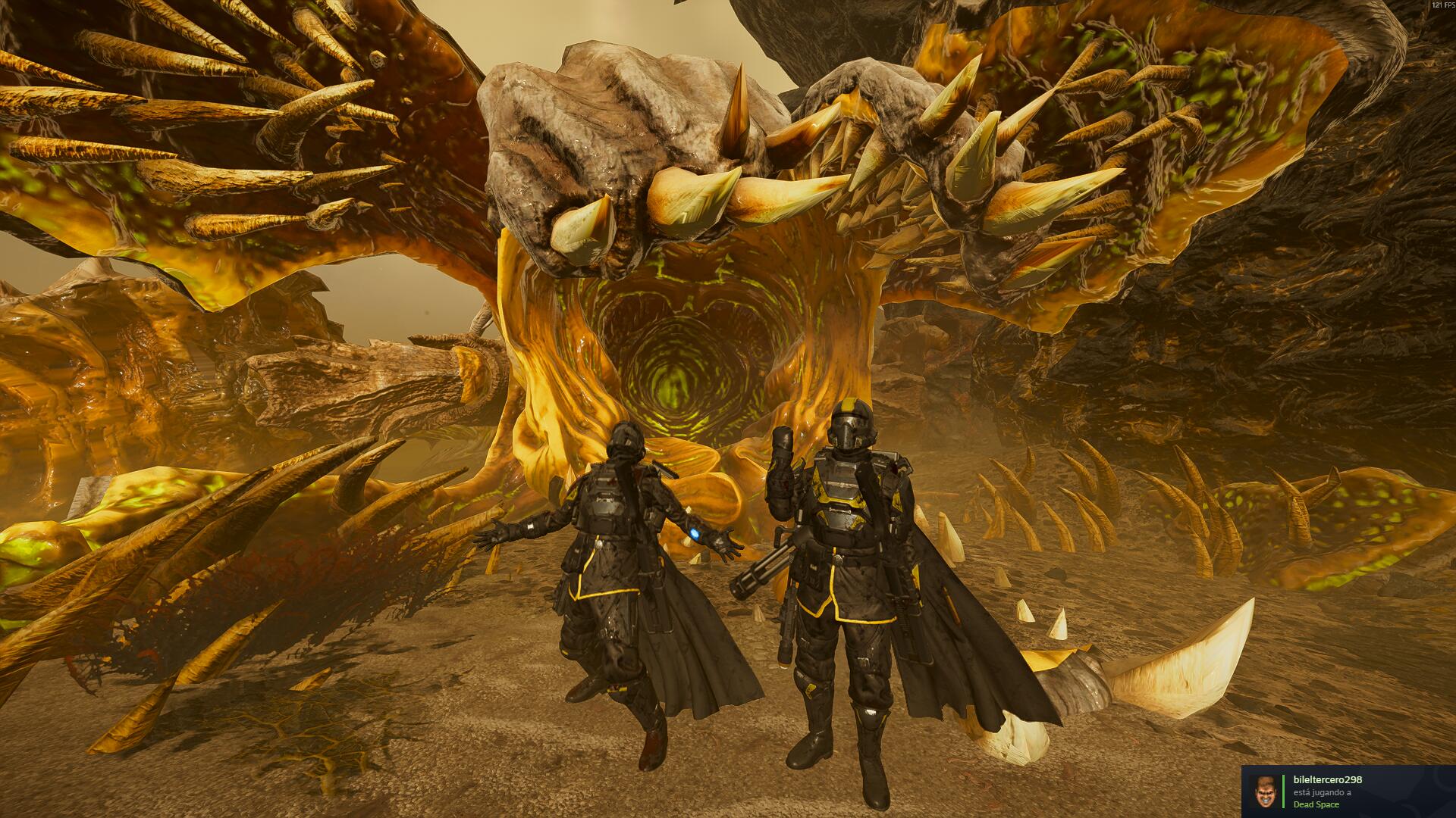 Discovery splash banner for HELLDIVERS 2 ESPAÑOL Discord server