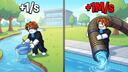 Discovery splash banner for 1+ Drain Water Per Click Roblox Discord server