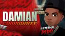 Discovery splash banner for Damian Community Discord server