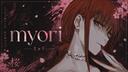 Discovery splash banner for Myori ⸗ Anime • Manga Discord server