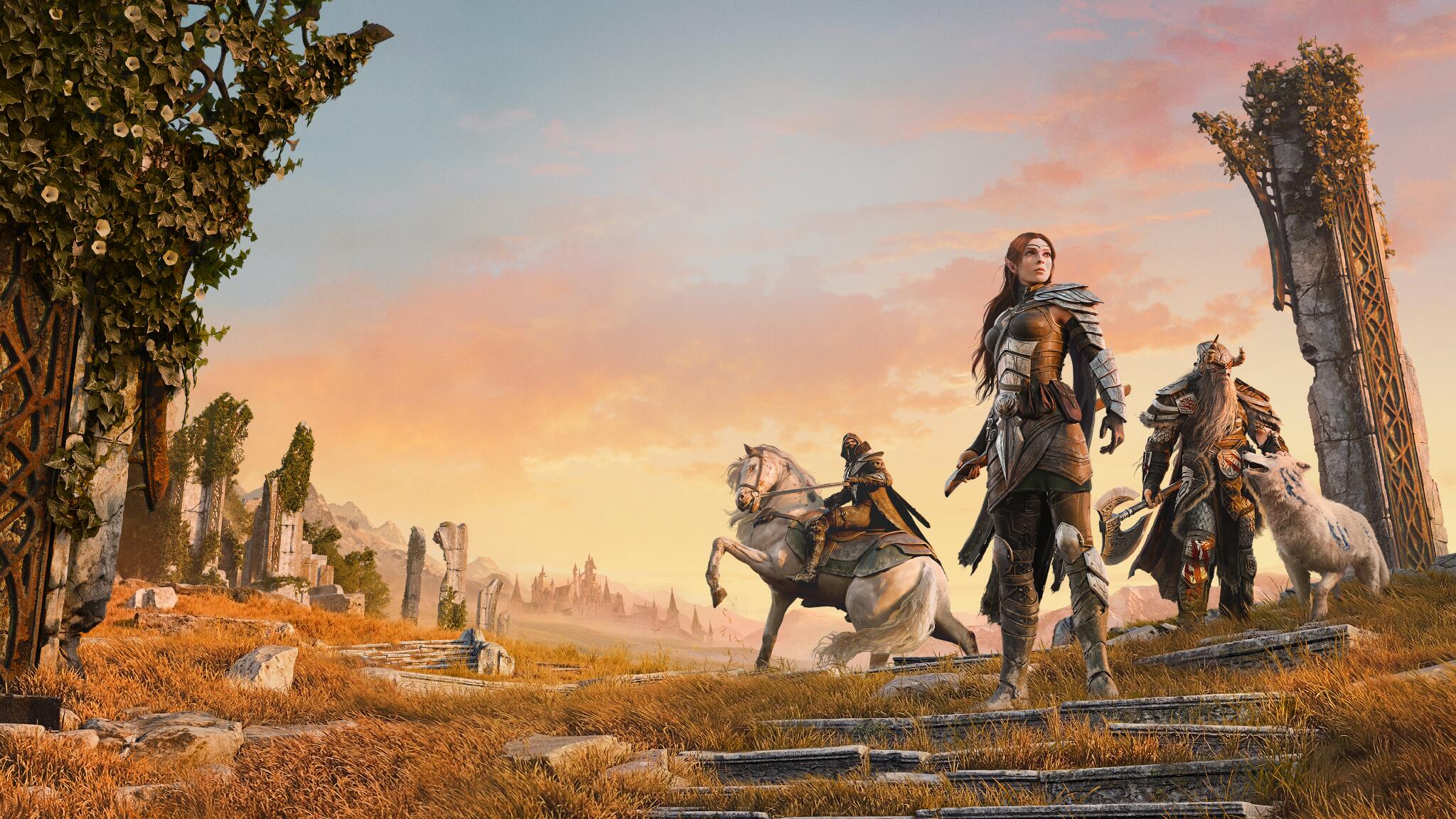 Discovery splash banner for r/ElderScrollsOnline Discord server