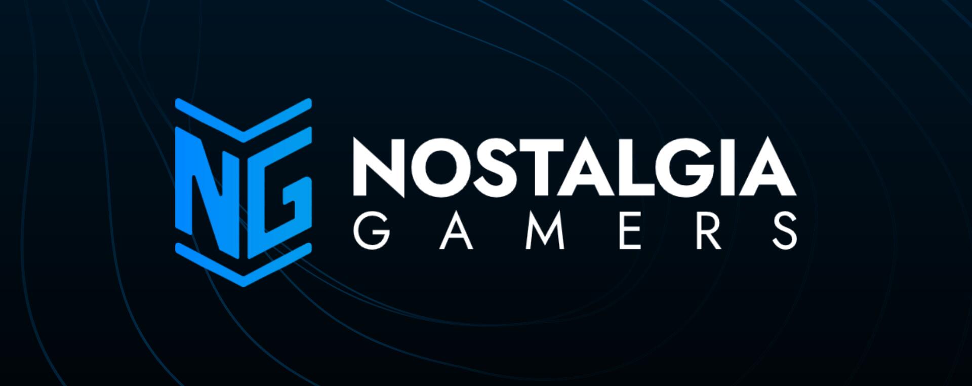 Discovery splash banner for Nostalgia Gamers Discord server