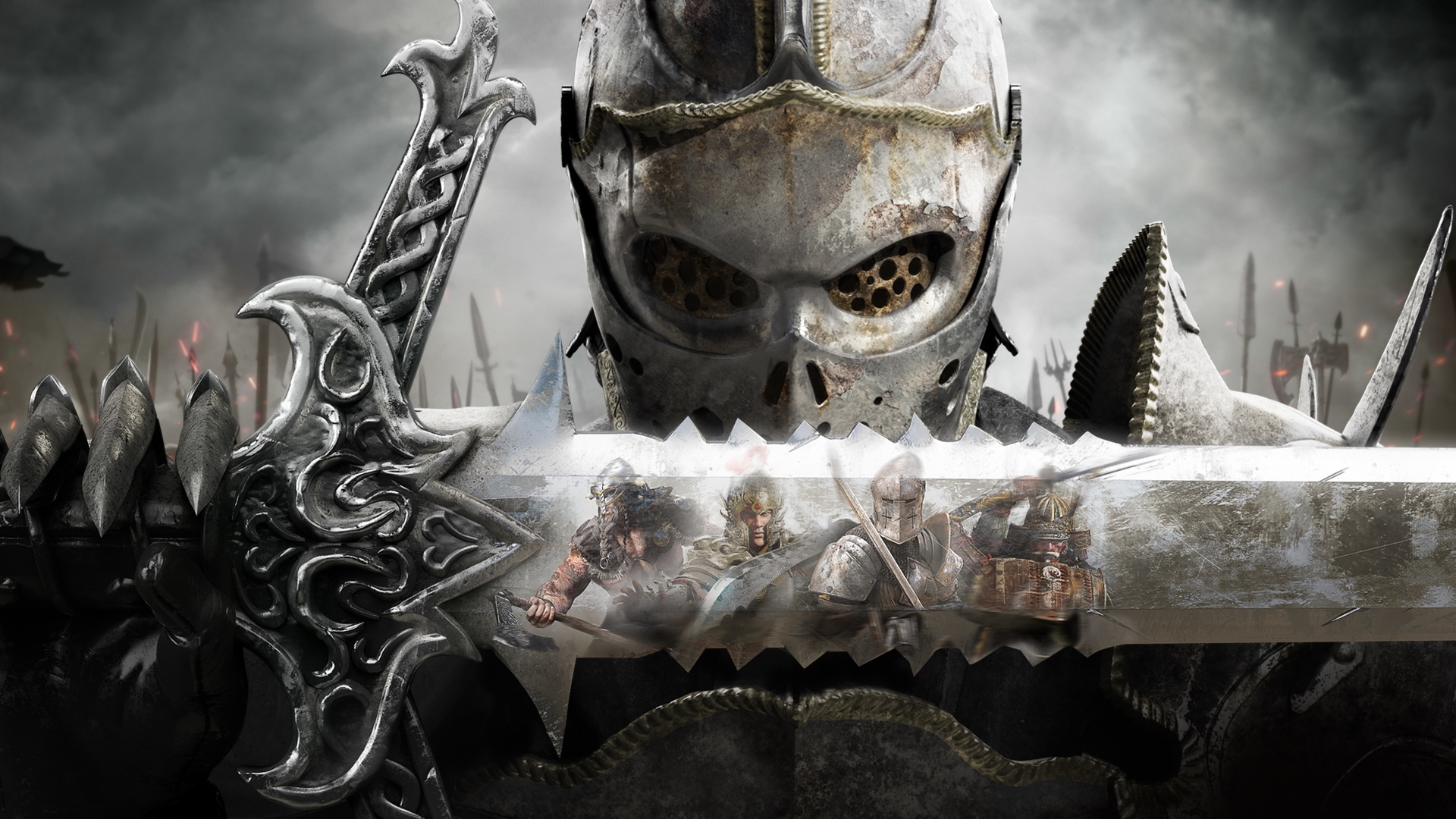 Discovery splash banner for The For Honor Boys Discord server