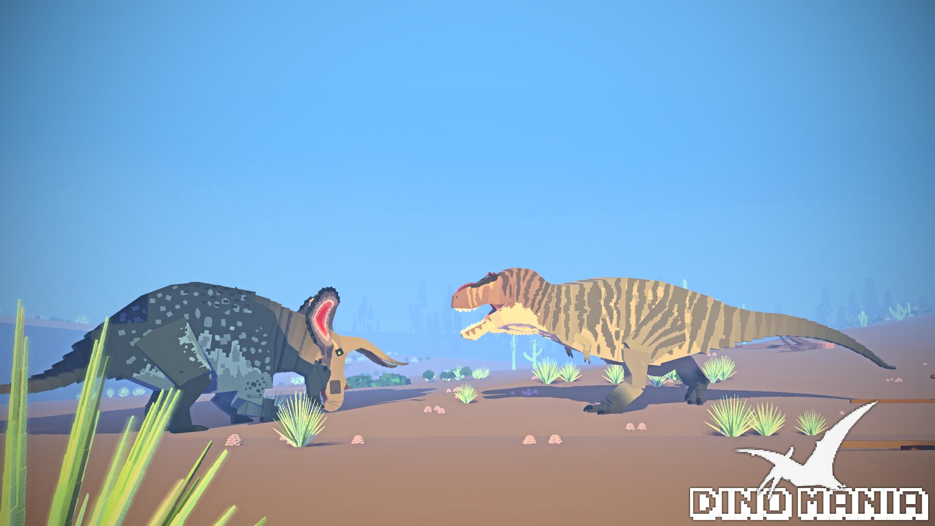 Discovery splash banner for DINO MANIA! Discord server