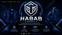 Discovery splash banner for Habab Agency Discord server