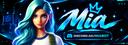 Discovery splash banner for Mia Lounge Discord server