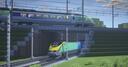 Discovery splash banner for Minecraft Transit Railway Discord server
