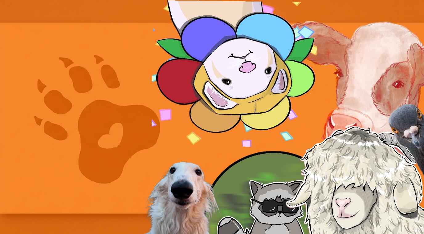 Discovery splash banner for Tierfreunde Vegan 💚 Discord server