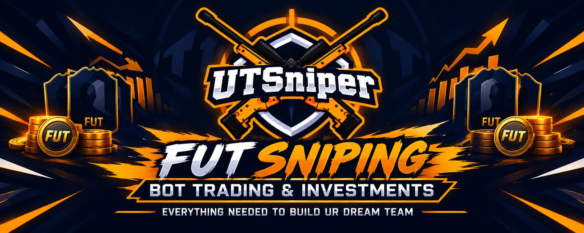 Discovery splash banner for FC 27 | FUT SNIPING | UTSNIPER Discord server