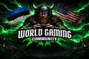 Discovery splash banner for World Gaming Community Discord server