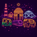 Discovery icon for New Delhi ™ || International SFW Server • Social • Gaming • Fun . Discord server